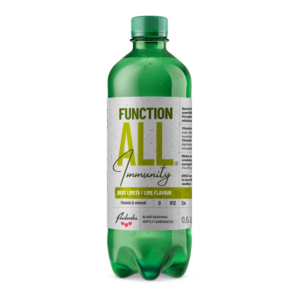 Radenska, Ujë Functionall, Imunitet, plastikë, 0,5 L